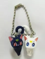 【中古】キーホルダー・マスコット(キャラクター) 6.ルナ＆アルテミス 「美少女戦士セーラームーン セーラームーンスイング」 