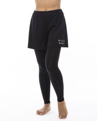 2024春夏 新品【BILLABONG/ビラボン】CULOTTE LEGGINGS レギンス一体型ボードショーツ BLK レディース BE01C-400