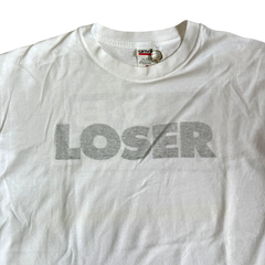 00s SUBPOP LOSER Tシャツ Mサイズ 透かしプリント サブ・ポップ ルーザー vintage T-Shirt ヴィンテージ バンドTシャツ レコードレーベル