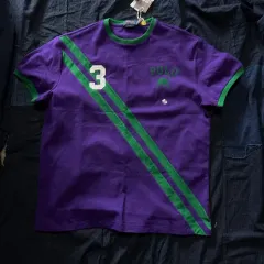 ポロ Ralph Lauren(ラルフローレン) クラシック フィット ロゴ ジャージ Tシャツ L