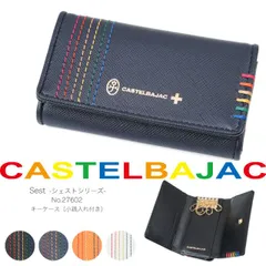  CASTELBAJAC カステルバジャック シェスト キーケース メンズ ブランド カード収納 本革 レザー 財布 メンズ コインケース 小銭入れ付き 大容量 27602 ca-
