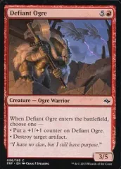 【中古】マジックザギャザリング [C]：Defiant Ogre/反抗するオーガ