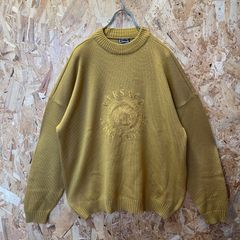 220【極美品・鑑定済】ヴェルサーチェ メデューサロゴ刺繍ニット 黒 L