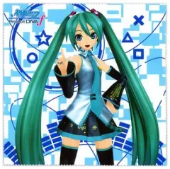 【中古】タオル・手ぬぐい(キャラクター) [単品]初音ミク クリーニングクロス 「PSVitaソフト 初音ミク Project DIVA-f アクセサリーセット」