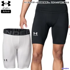 営業日即日発送 アンダーアーマー インナー メンズ スパッツ ハーフタイツ バスケ 1371948 コンプレッションインナー 野球 ゴルフ 吸汗速乾 ストレッチ ゆうパケット対応