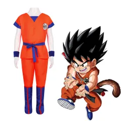 コスプレ 衣装 孫悟空 孫悟飯 ドラゴンボール 道着 子供用 仮装 龍 <!-利用不可文字-!>仙流 シューズ付 M250808-3