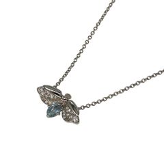 ティファニー TIFFANY＆CO ペーパーフラワー ダイヤモンド ファイヤーフライ ペンダント ネックレス