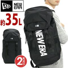 NEW ERA ニューエラ リュック 正規品 リュックサック メンズ レディース 大容量 ラックサック 通学リュック 黒リュック カブセリュック フラップリュック 通勤 通学 学校 学生 丈夫 ブラック 黒 A4 B4 PC収納 タブレット 35L A4 B4