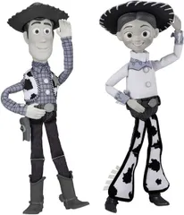 新品 【2点セット】トイ･ストーリー 30周年 リアルサイズトーキングフィギュア ウッディ ＆ ジェシー ウッディのラウンドアップ ver. [佐川急便]