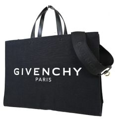 美品】ジバンシー Gトート 2way レザー×PVC A4可 4G柄 ブラック - メルカリ
