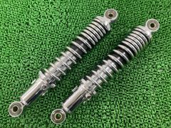FXDLローダウン リアサスペンション 左右セット クロームメッキ280mm