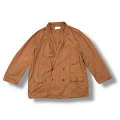 参考上代60500円 Graphpaper 25SS Garment Dyed Typewriter Oversized Double Jacket ガーメントダイ オーバーサイズダブルジャケット グラフペーパー GU251-20088B 3 488M7のサムネイル