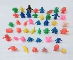 レトロ　怪獣　ロボット　消しゴム　まとめ売り【中古品】