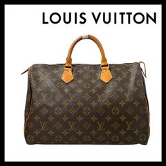 FU【LOUIS VUITTON】スピーディ35 モノグラム ブラウン/茶 ボストンバッグ ハンドバッグ ルイ ヴィトン (FU-4595)