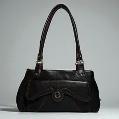 cole haan コールハーン トートバッグ ハンドバッグ 肩掛けショルダー 多収納 仕事 お祝い お食事会 長財布可 y2k , archive , vinatge tote bag , hand bag 本革 レザー leather 黒 ブラック