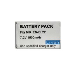 PSE認証 EN-EL22 Nikon ニコン バッテリー 1500mAh 1 J4 Nikon 1 S2 MH-29 互換品