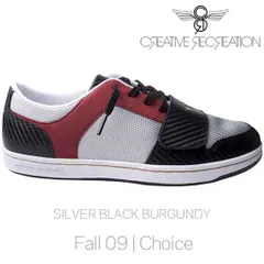 クリエイティブレクリエーション セサリオ ロー チョイス シルバー/ブラック/バーガンディー 