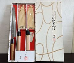 精魂鍛錬秘蔵の作　包丁3本セット