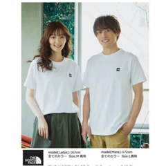 【未開封新品】ノースフェイス　Tシャツ  ワンポイント　シンプルロゴ　　男女兼用