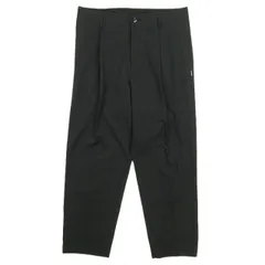 美品 24ss ネイバーフッド NEIGHBORHOOD タック パンツ センタープレス TUCK PANTS 241SPNH-PTM05 ボトムス サイズL ブラック 黒 メンズのサムネイル