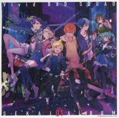 【中古】シール・ステッカー ジャケットイラスト オリジナルステッカー 「CD プロジェクトセカイ カラフルステージ! feat. 初音ミク Vivid BAD SQUAD SEKAI ALBUM vol.1」 初回生産分限定封入特典