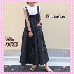 ジャンパースカート　キャミワンピース　ロングスカート　オールシーズン　ワンピース　サロペット　体型カバー　マキシ丈　Aライン　コーデ　オーバーオール