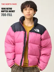 ザ ノースフェイス ダウンジャケット ヌプシジャケット 1996 レトロ ヌプシジャケット ダウン メンズ THE NORTH FACE ジャケット ブルゾン ピンク