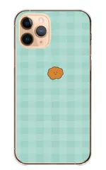 iPhone 17 ProMAX ケース カバー アイフォン17プロマックス スマホケース ハードケース お弁当 おかず イラスト おにぎり 卵焼き ウインナー からあげ チェック柄 パステルカラー ゆるい  カラー05