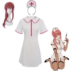 チェンソーマン レゼ  マキマ  コスプレ衣装 ウィッグ付き 衣装 コスプレ アニメ かわいい ゴスロリ ワンピース 女装 学生 イベンド 変装 プレゼント 学園祭 クリスマス仮装