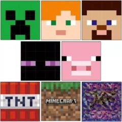 希少✨カラフルピーチ からぴち マイクラ 缶バッジ イオン UUUM コラボ