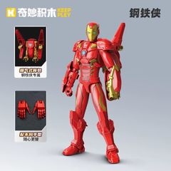 16cm 海外限定 KEEPPLEY マーベル アベンジャーズ アイアンマン アクションフィギュア プラモデル 公式正規品 ヒーロー アメコミ 可動 海外 限定 公式 正規品 プラモ フィギュア トニースターク