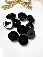 黒色半球ビーズ　20個セット400円