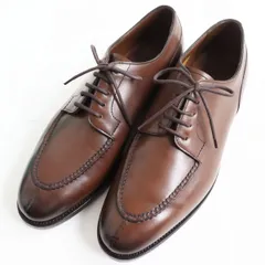 美品●EDWARD GREEN エドワードグリーン DOVER/ドーバー E32ラスト Uチップ レザーシューズ ダークオークアンティーク 6 1/2 英国製のサムネイル