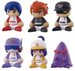 【中古】トレーディングフィギュア 全6種セット 「パワフルプロ野球 パワプロくんならぶんです。3」