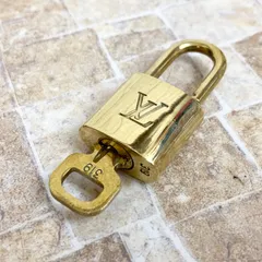 LOUIS VUITTON ルイヴィトン パドロック No.319 カデナ 南京錠 鍵 ゴールド