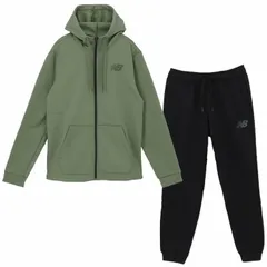 ニューバランス トレーニングウェア メンズ 上下 Newbalance Tenacity フリース ジャケット ロングパンツ セットアップ 裏起毛 スウェット  吸汗速乾 スポーツウェア 上下組  フルジップフーディ/MJ23020-AMP23022-DGK