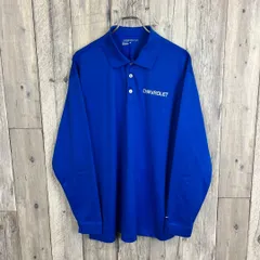 NIKE GOLF ナイキ ゴルフ ウェア CHEVROLET 長袖 ポロシャツ
