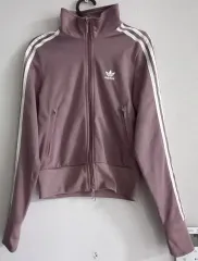 アディダス レア モブ サイコ100 ピンク ローズ クロップド トップス レディース トラックジャージ ジャージ ジップアップジャージ 90/S