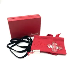 ■極美品■Baccarat  バカラ　マルタ十字モチーフ　ペンダントトップ　クリスタル　箱、袋付き