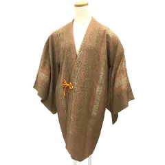 値下げ交渉OK！ロング寸 ちりめん地 道中着 正絹 U360