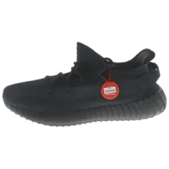 adidas (アディダス) YEEZY BOOST 350 V2 Onyx イージーブースト オニキス ローカットスニーカー ブラック US9.5/27.5cm HQ4540