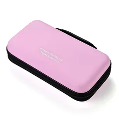 LIOVODE 96枚収納 CDケースポータブルEVA blu-ray ディスク収納ケース 大容量 DVD/VCD 収納 (96枚, ピンク 96) 0