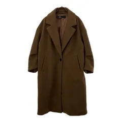 ザラ 長袖 チェスターコート XS ブラウン ZARA レディース 古着 【240203】