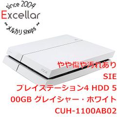 [bn:14] SONY　プレイステーション4 500GB ホワイト　CUH-1100AB02　本体のみ