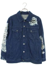 ジェイダブリューアンダーソン 23SS DISTRESSED DENIM JACKET