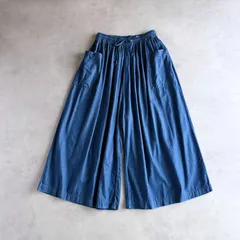 orSLOW オアスロウ / ライトオンスデニム ユーズド加工 サーカスワイドパンツ / レディース F フリーサイズ / 日本製 / ボトムス