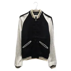 SAINT LAURENT PARIS (サンローランパリ) 14SS エディ期 サテンスーベニアテディジャケット 345802 YM61U ブラックのサムネイル