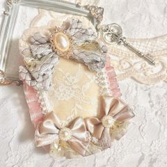【トレカケース 009】 くま耳 × ゴールド