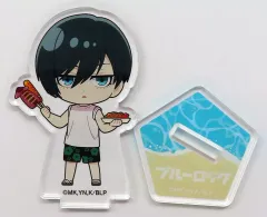 【中古】アクリルスタンド・アクリルパネル 糸師凛 「ブルーロック×and GALLERY Collaboration Cafe ランダムミニキャラアクリルスタンド」