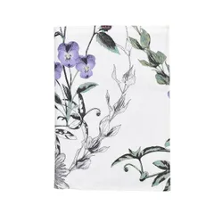 COLORFUL CANDY STYLE 新品   母子手帳カバー ボタニカルガーデン ホワイト 花柄 母子手帳入れ 通帳入れ マルチケース 出産祝い 女の子 a6 母子手帳 ケース ブックカバー お薬手帳 ノート 手帳 文庫 カバー トラベル ケース